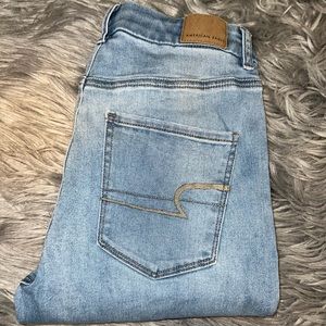 AE curvy super high rise jegging